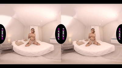 PORNBCN VR Mature Spanish MILF nag-masturbate ug nagsuyop sa imong titi sa POV samtang nanigarilyo ug nag-itsa sa iyang mga bitiis